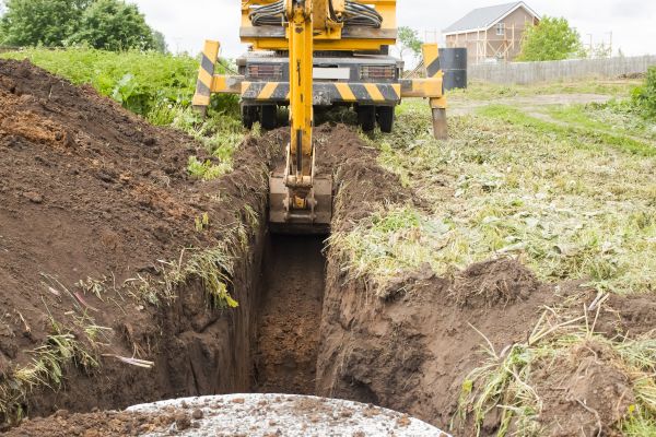 Drainage Trench Installation in Tallahassee