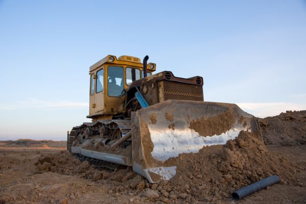 Bulldozer Land Grading in Tallahassee