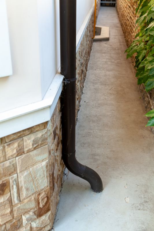 Downspout Trenching